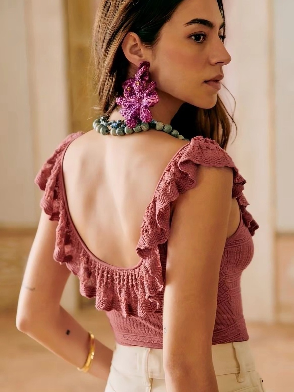Sezane knit top
